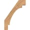 Ekena Millwork 5 1/2"W x 20"D x 28"H Merced Smooth Knee Brace, Western Red Cedar BRC06X20X28MRC00SWR - alternate 4